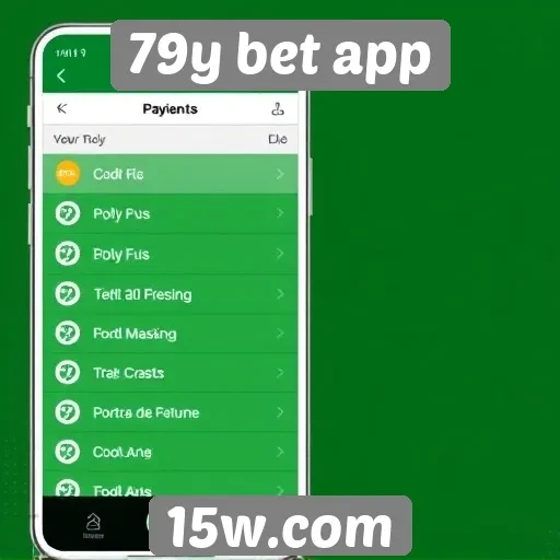 Métodos de pagamento no 79y bet app
